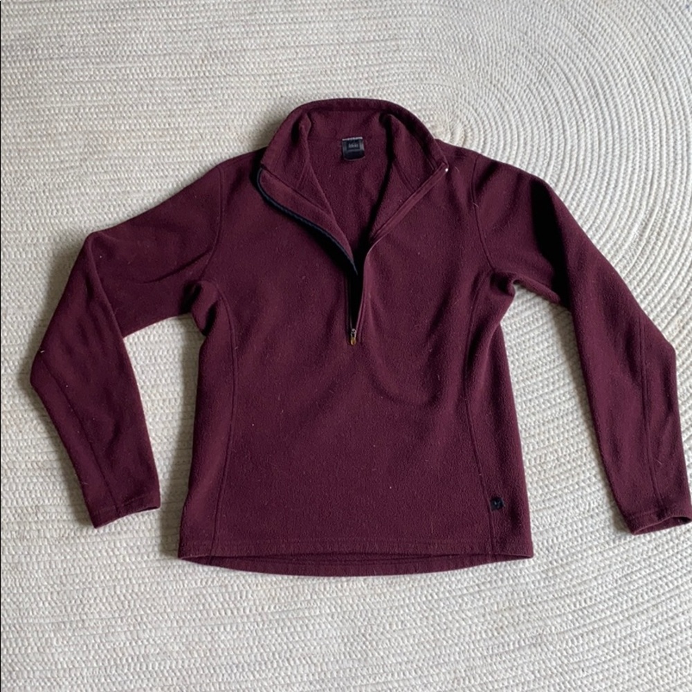 Maroon REI fleece!